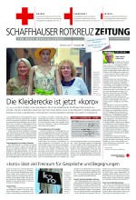Schaffhauser Rotkreuz Zeitung Oktober 2021